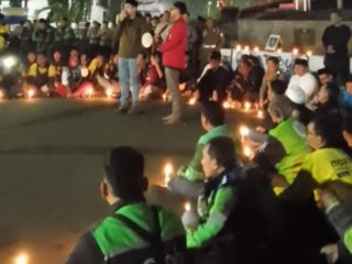 Tabur Bunga untuk Affan, Simbol Duka dari Jalanan Cilegon